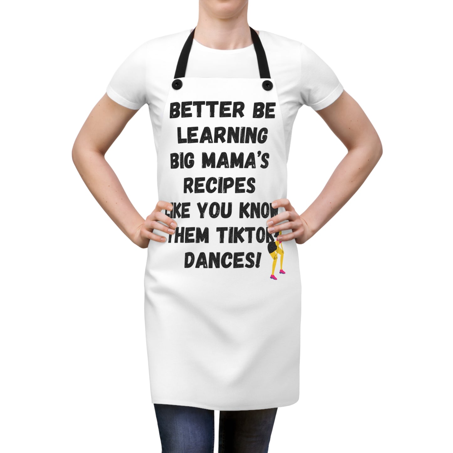 Better Be Learning Big Mama's Recipes Kitchen Apron