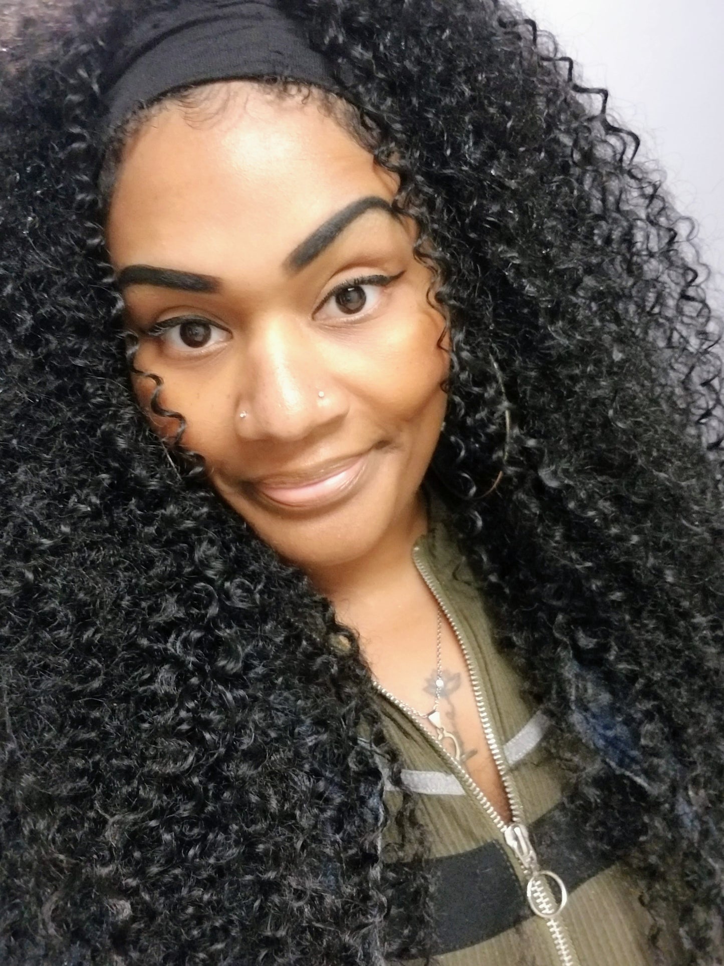 KINKY CURLY SYNTHETIC HAIR BUNDLES