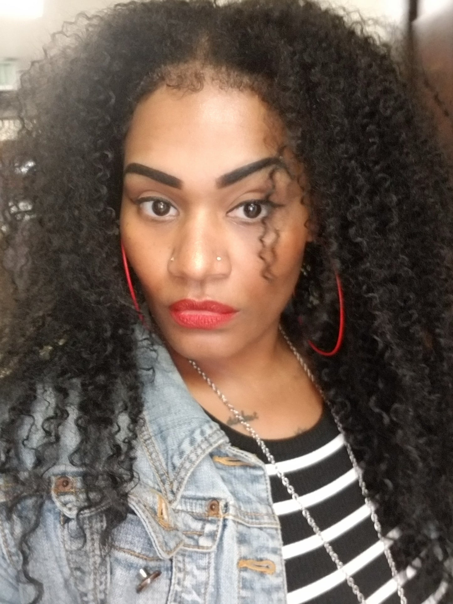 KINKY CURLY SYNTHETIC HAIR BUNDLES