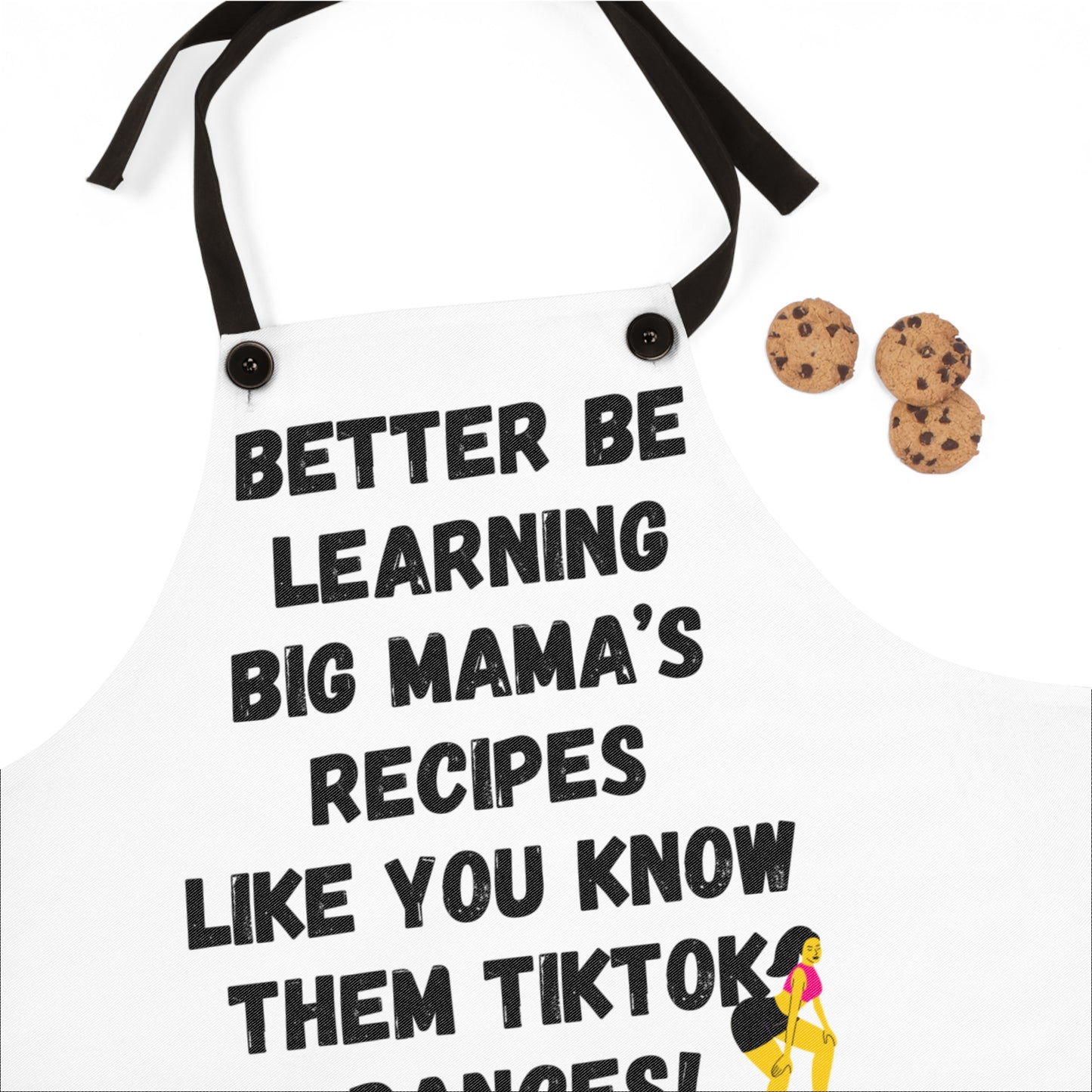 Better Be Learning Big Mama's Recipes Kitchen Apron